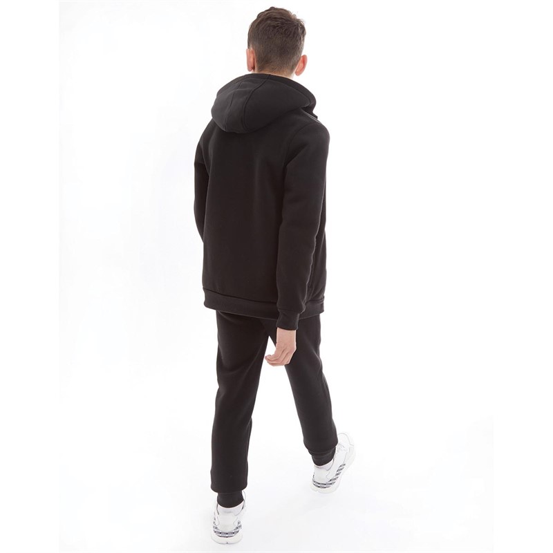 Brave Soul Boys Tracksuit Jet Black/ Dark Charcoal Marl