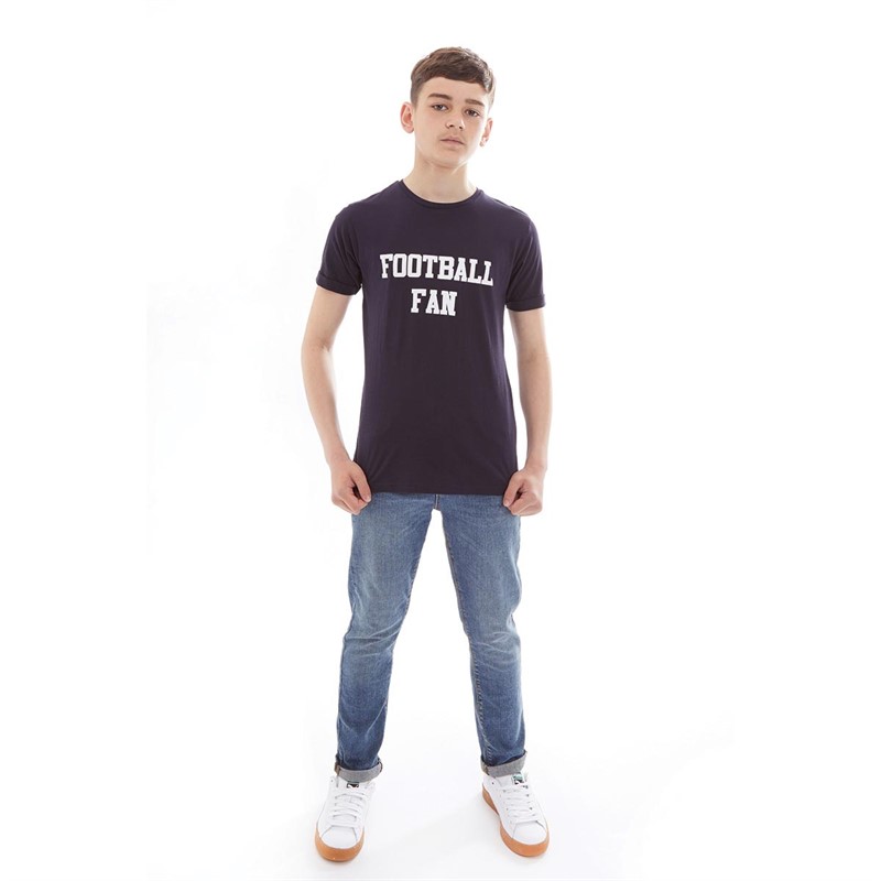 Brave Soul T-Shirts Garçon Bleu Marine