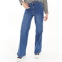 Brave Soul Jean Evasé Cindy Femme Bleu Denim