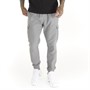 Brave Soul Mens Fine Cargo Pants Mid Grey