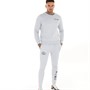Brave Soul Mens Bancroft Tracksuit Light Grey Marl