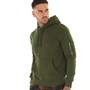 Brave Soul Mens Essence Hoodie Khaki