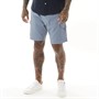Brave Soul Mens Fine Taslan Cargo Shorts Pale Blue