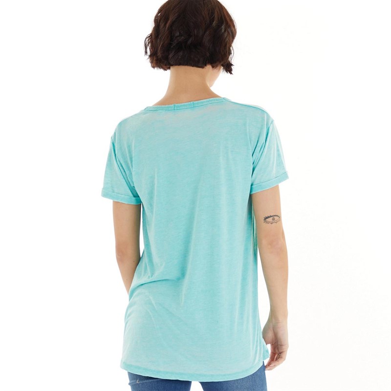 Brave Soul Womens Monica T-Shirt Mint