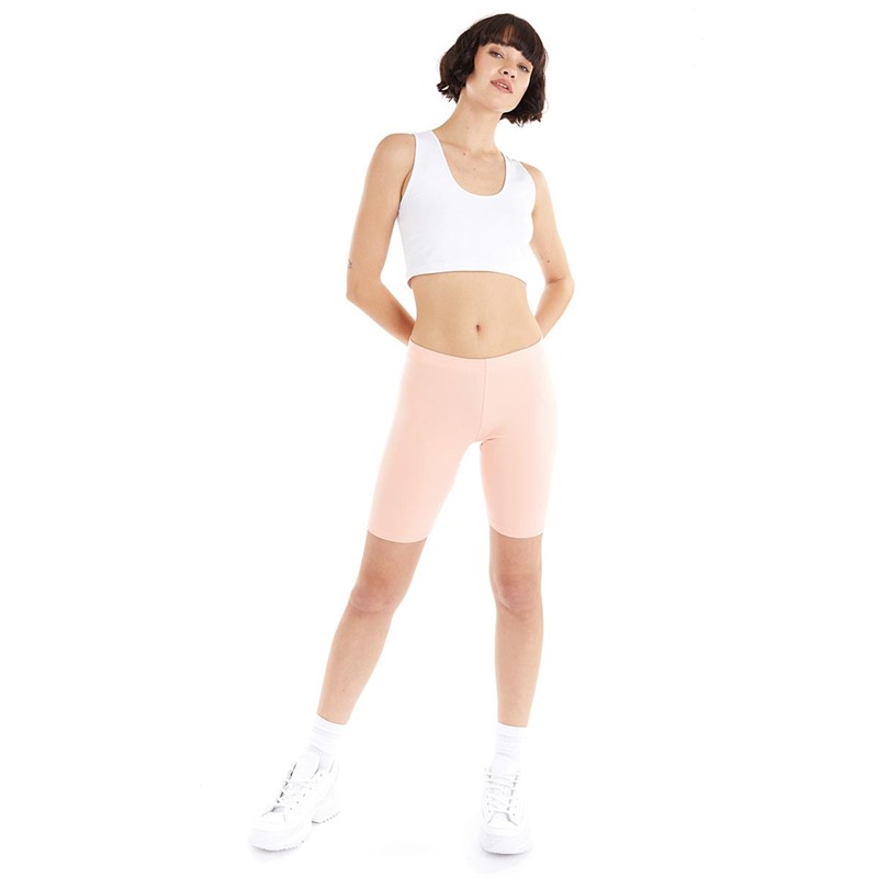 Brave Soul Womens Sindy Cycling Short Peach