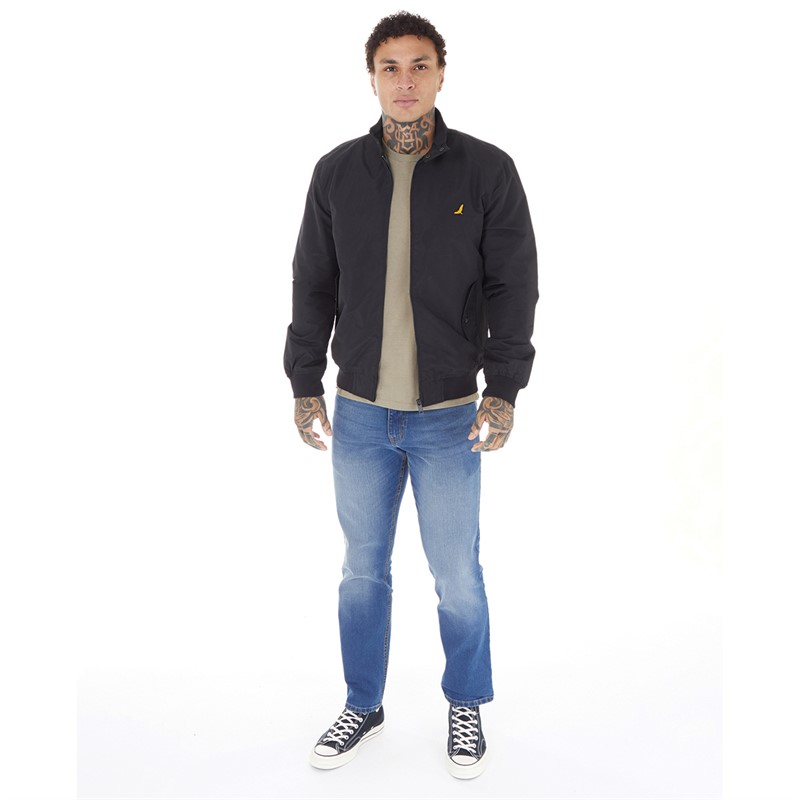 Buy Brave Soul Mens Falcon Harrington Jacket Black