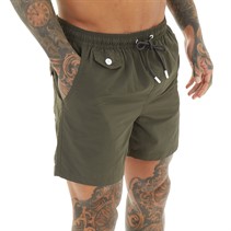 Brave Soul Herren Badehose Khaki