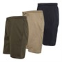 Brave Soul Herren Tarley Drei-Pack Jersey Shorts Marine/Stein/Khaki