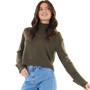 Brave Soul Womens Annabell Jumper Khaki