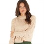 Brave Soul Womens Bruno Jumper Biscuit