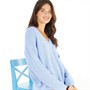 Brave Soul Womens Minky Jumper Blue