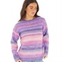 Brave Soul Womens Odilea Jumper Pink Multi