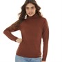 Brave Soul Womens Colombia Jumper Chocolate