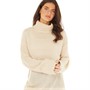 Brave Soul Womens Annabell Jumper Stone