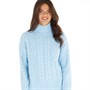 Brave Soul Womens Bivaco Jumper Blue