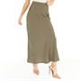 Brave Soul Womens Jayden Skirt Khaki