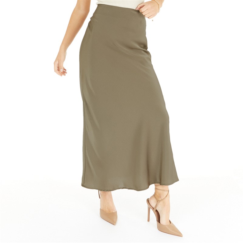 Buy Brave Soul Womens Jayden Skirt Khaki