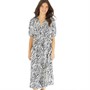 Brave Soul Womens Jojo Dress Black/White Zebra