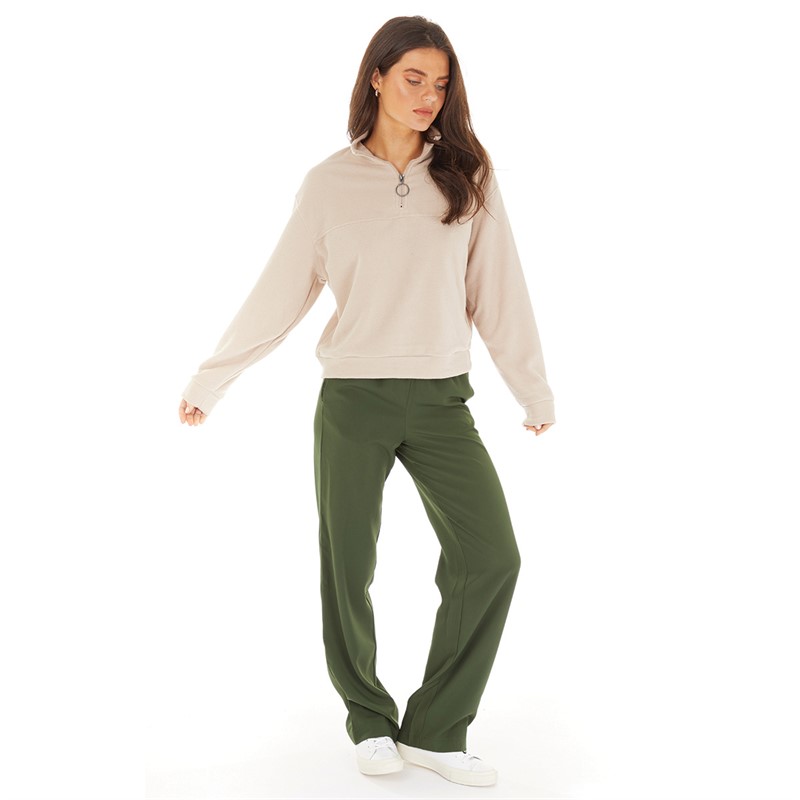 Brave Soul Womens Nina Sweatshirt Mushroom