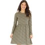 Brave Soul Womens Sadie Dress Black/Silver