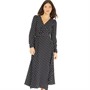 Brave Soul Womens Rubie Dress Black/White Spot