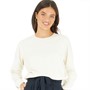 Brave Soul Womens Demi Sweatshirt Cream