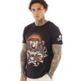 Brave Soul Mens Dylan T-Shirt Jet Black