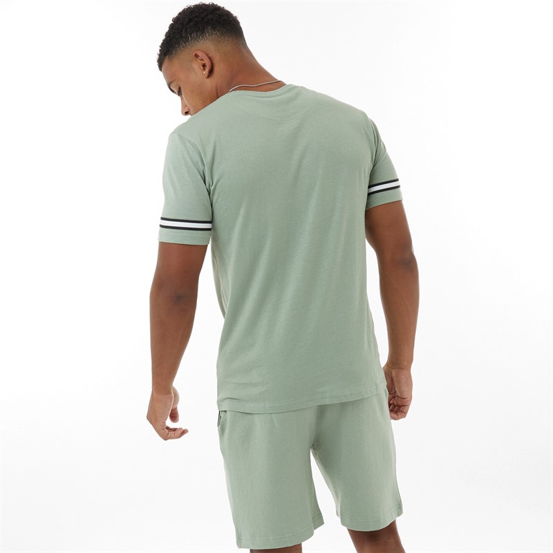 Brave Soul Mens Chadwick Co-Ord Mint Green