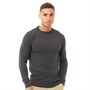 Brave Soul Mens Parsec Crew Knitwear Dark Navy Mix