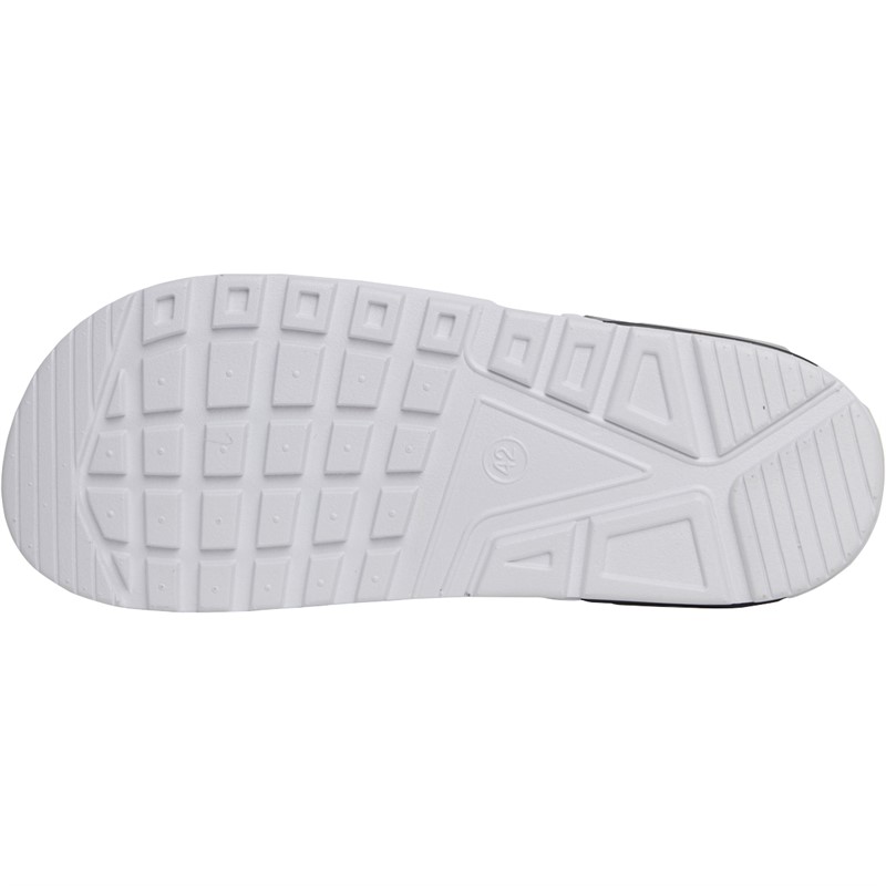 Brave Soul Mens Energy Slides White/Black