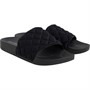 Brave Soul Womens Quilted Slides Black