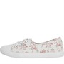 Brave Soul Womens Gemma Canvas Ballet Pumps Ditsy Floral