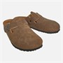 Brave Soul Womens Mule Footbed Sandals Brown Washed