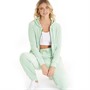 Brave Soul Womens Bravesoul Vivi Velour Loungewear Set Sage