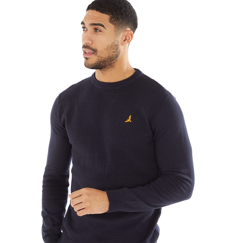 Brave Soul - Maglione grigio con zip corta e scollo a imbuto