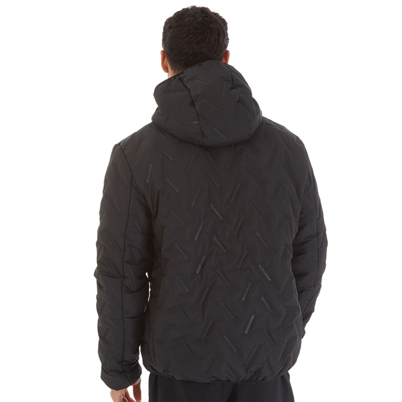 Brave Soul Mens Furnace Padded Jacket Black