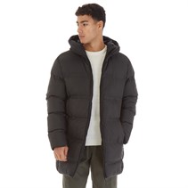 Brave Soul Mens Bypass Puffer Jacket Black