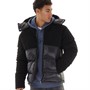 Brave Soul Mens Tomie Puffer Jacket Black