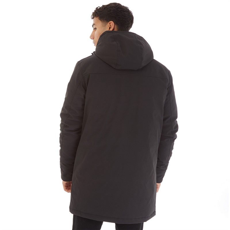 Brave Soul Mens Genius Parka Black