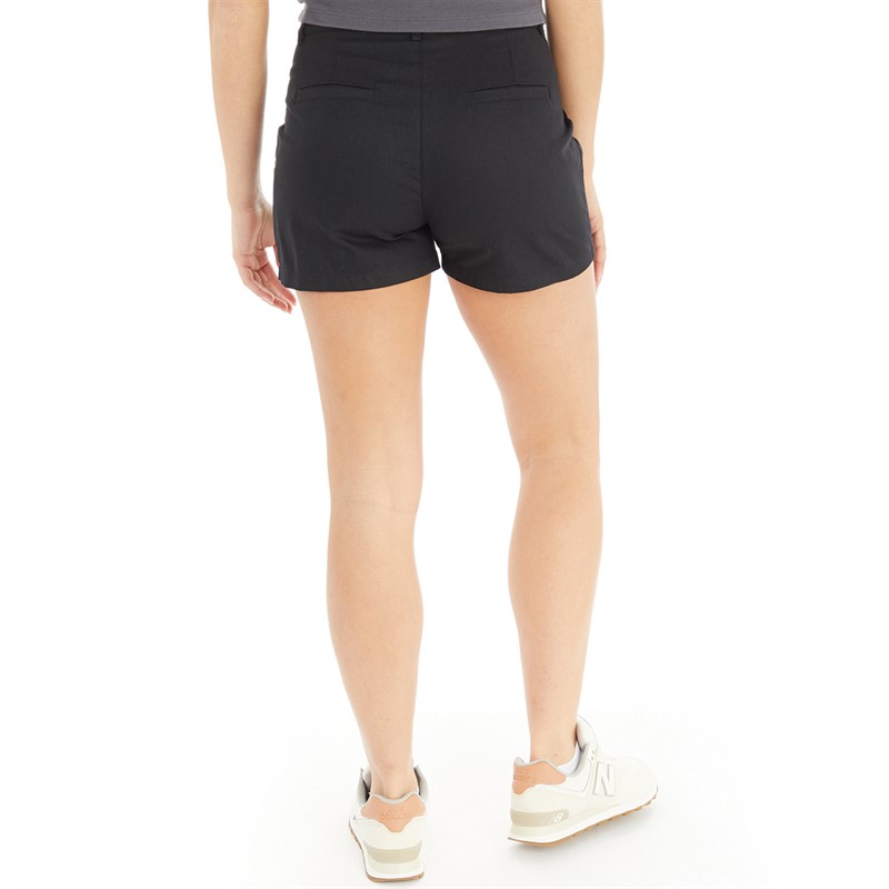 Brave Soul Womens Zina Shorts Black