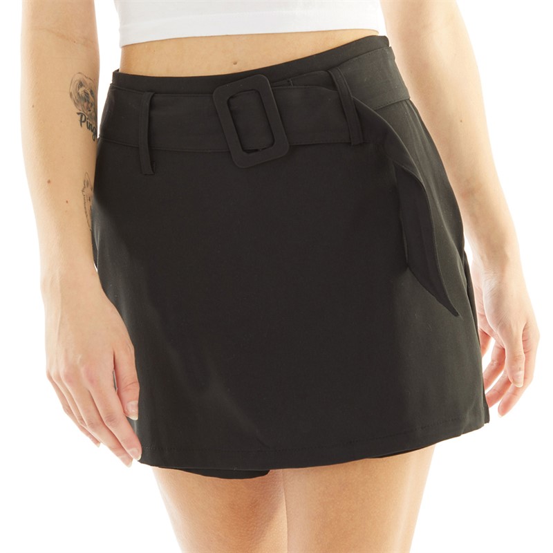 Brave Soul Womens Seychele Skort Black