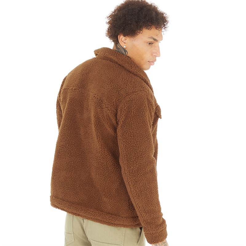 Mens tan borg jacket best sale