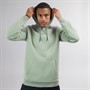 Brave Soul Mens Schizoid Hoodie Minral Green