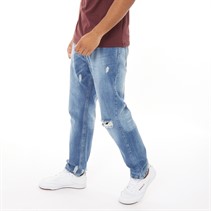 Brave Soul Mens Mexico Jeans Mid Blue