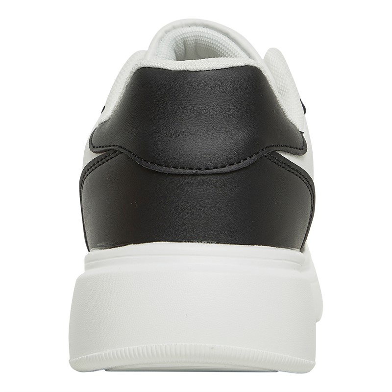 Brave Soul Mens Hampton Trainers Black/White