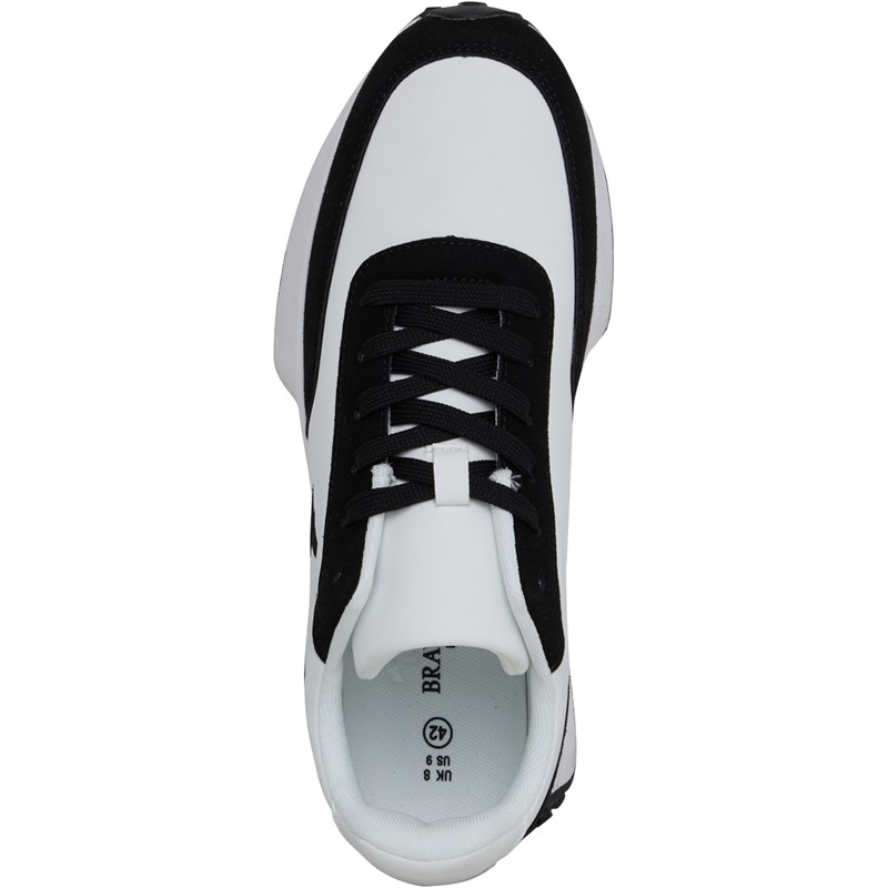 Brave Soul Mens Stavenger Trainers White