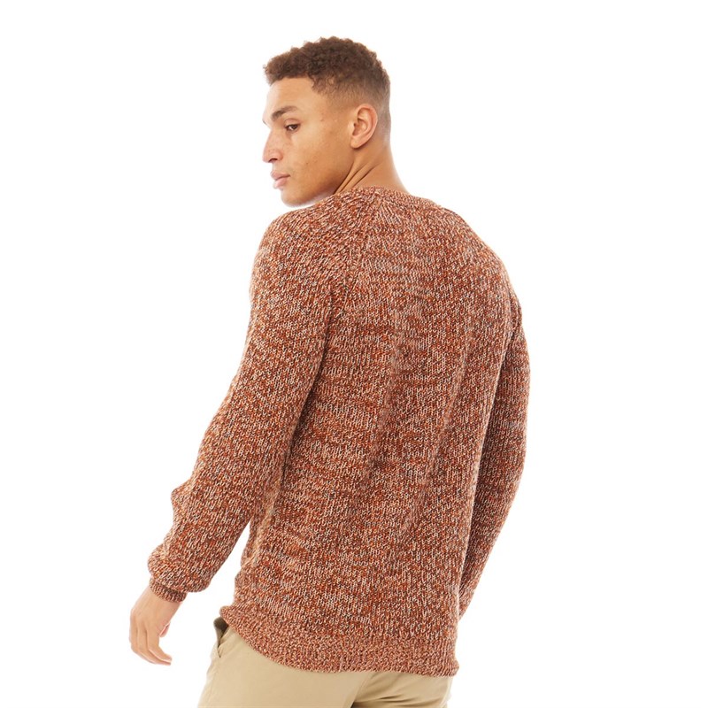 mens burnt orange jumper