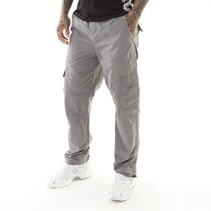 Brave Soul Mens Bret Cargo Pants Dark Grey