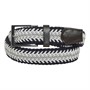 Brave Soul Mens Belt Navy/Grey