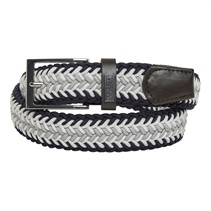 Brave Soul Mens Belt Navy/Grey